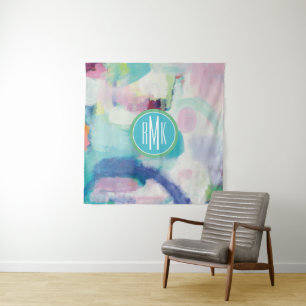 Monogram Trial and Airy Bright Tapestry
