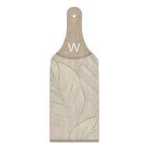 Monogram Tropical Glass Cutting Board Paddle