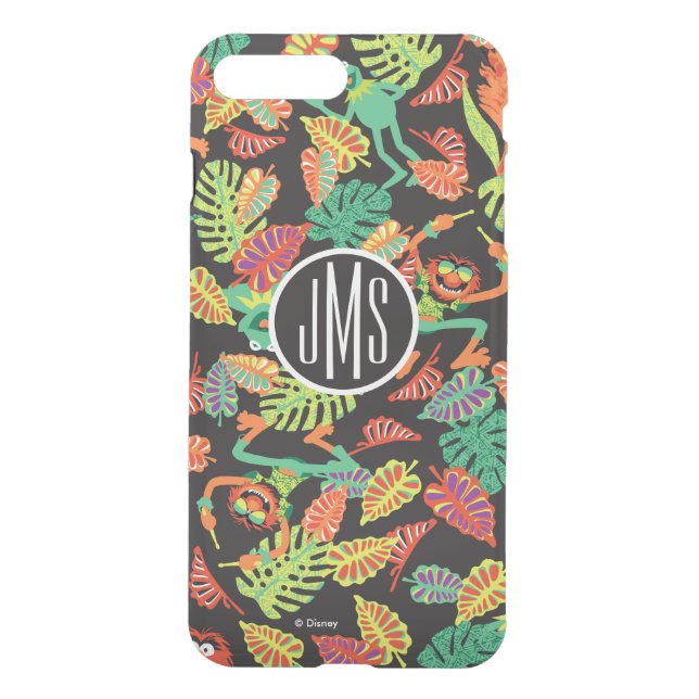 Monogram Tropical Kermit & Animal Pattern 2 Uncommon iPhone Case (Back)
