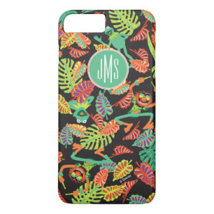 Monogram Tropical Kermit & Animal Pattern iPhone 8 Plus/7 Plus Case