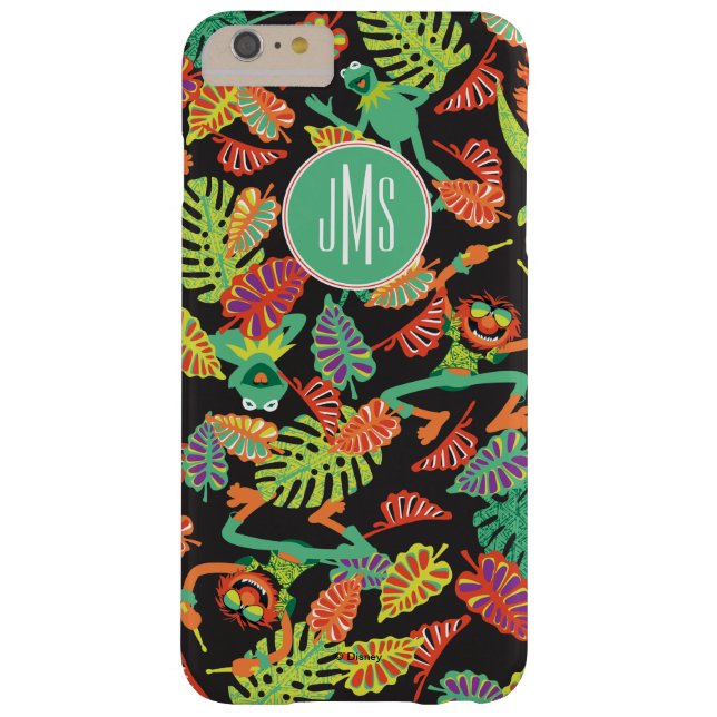 Monogram Tropical Kermit & Animal Pattern Case-Mate iPhone Case (Back)