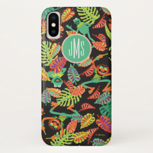 Monogram Tropical Kermit & Animal Pattern iPhone X Case