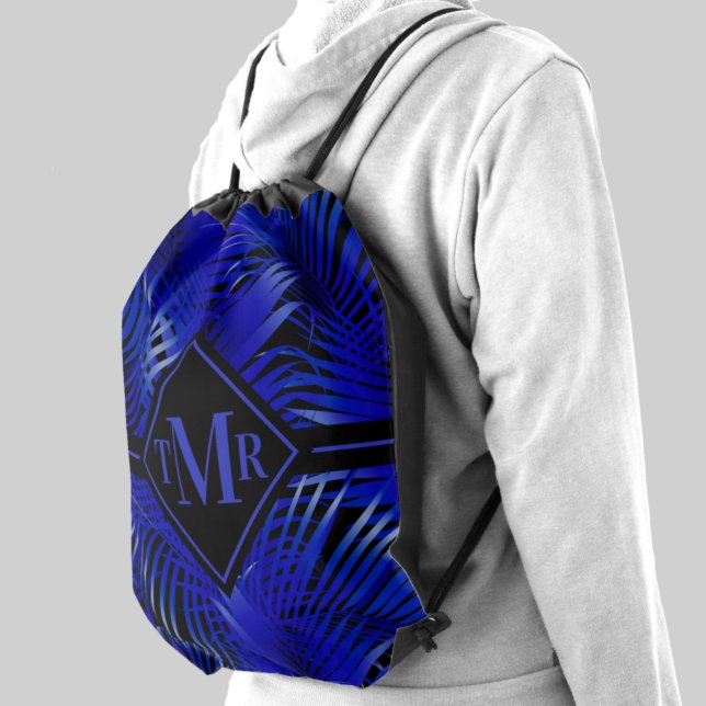 Monogram Tropical Palm Drawstring Bag (Creator Uploaded)