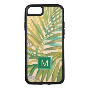 Monogram Tropical Palm Leaves Carved iPhone 8/7 Case