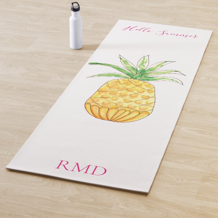 pineapple yoga mat