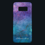 Monogram Turquoise and Green Lotus Flower Case-Mate Samsung Galaxy S8 Case<br><div class="desc">Modern and Elegant Monogram Turquoise and Green Lotus Floral Smart Phone Case that you can add your name to. Please contact the designer if you would like additional matching items.</div>