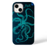 Monogram Turquoise & Blue Octopus Case-Mate iPhone Case-Mate iPhone 14 Case