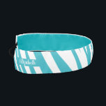 Monogram Turquoise Striped Zebra Pattern Trendy Athletic Headband<br><div class="desc">Monogram, Trendy Athletic Headband, personalized template. Turquoise Blue color Striped Zebra Pattern Trendy Design. For Accessories > Hats & Hair Accessories > Hair Accessories > Headbands. For Her, Girl, baby, Kids, Woman, Mother, Mom, Grandmother, Birthday, Anniversary, Holiday, Spring, Summer 2025 Trend, Tropical Sea Beach Party, Beautiful Gift. Design with text...</div>