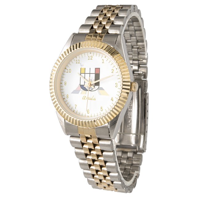 Monogram "U" - Ursula Watch (Angled)