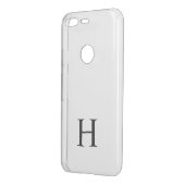 Monogram Uncommon Google Pixel Case (Back/Left)