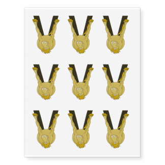 Monogram V Flexible Horse Personalised Temporary Tattoos