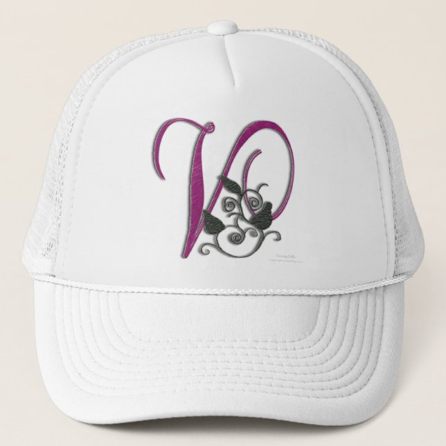 Monogram V Trucker Hat (Front)