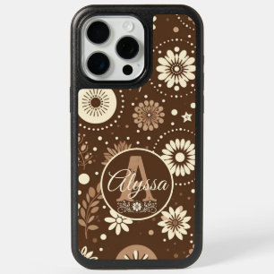 Monogram Vintage Floral Harmony iPhone 15 Pro Max Case