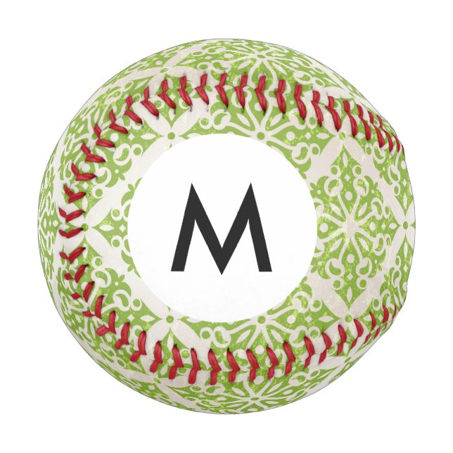 Monogram Vintage wallpaper Baseball (Front Left)