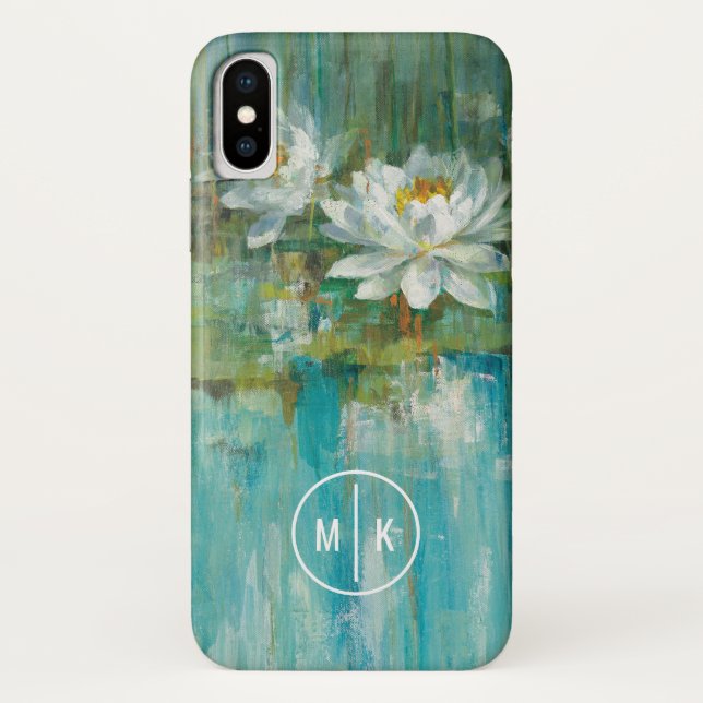 Monogram | Water Lily Pond Case-Mate iPhone Case (Back)
