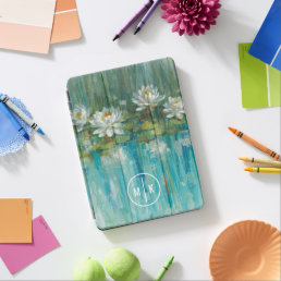 Monogram | Water Lily Pond iPad Air Cover