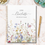 Monogram Watercolor Rustic Pretty Wildflower Field Planner<br><div class="desc">Organize your plan and activity with our Monogram Watercolor Rustic Pretty Wildflower Field Planner. Featuring watercolor illustration of colorful wild flower meadow and editable texts that can be personalized. Suitable for summer floral lovers.</div>
