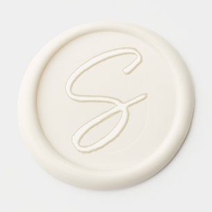 Monogram Wax Seal Sticker
