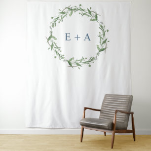 Monogram wedding backdrop, photo prop, photo booth