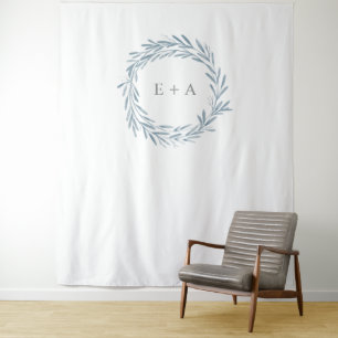 Monogram wedding backdrop, photo prop, photo booth