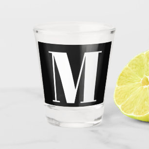 Monogram Wedding Bridal Shower Gift Party Favor Shot Glass