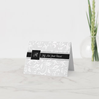 Monogram Wedding Cards
