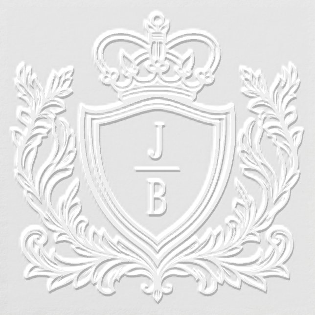 Monogram Wedding Crest Embosser (Design)