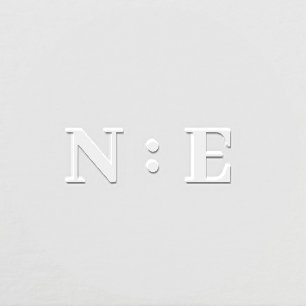 Monogram Wedding Elegant Minimalist Embosser