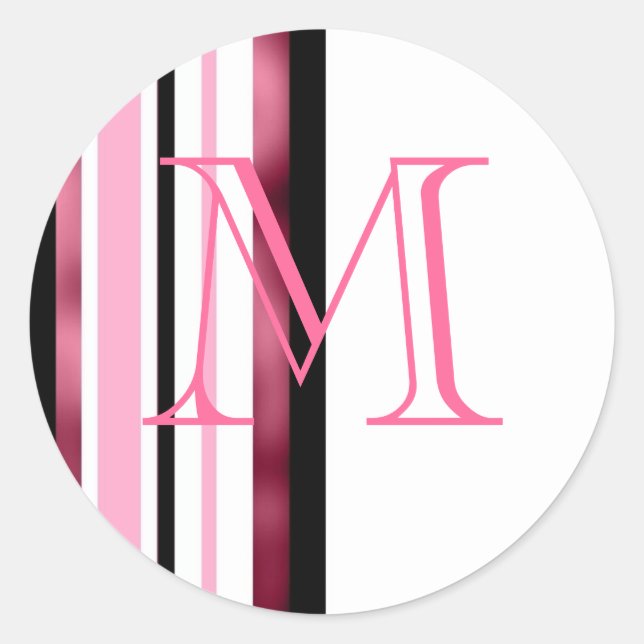 Monogram Wedding Envelope Seals (Front)