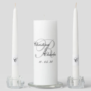 floating unity candle set for wedding