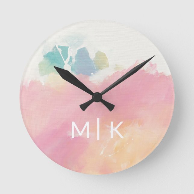 Monogram | What I Saw Upon Waking Round Clock (Front)