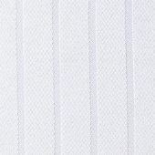 Monogram White Satin Stripe Shawl Bathrobe (Fabric Detail)