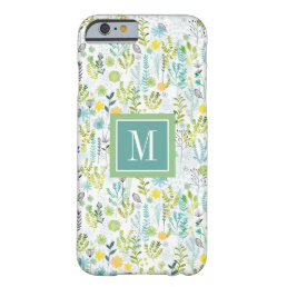 Monogram | Wild and Free Pattern Barely There iPhone 6 Case
