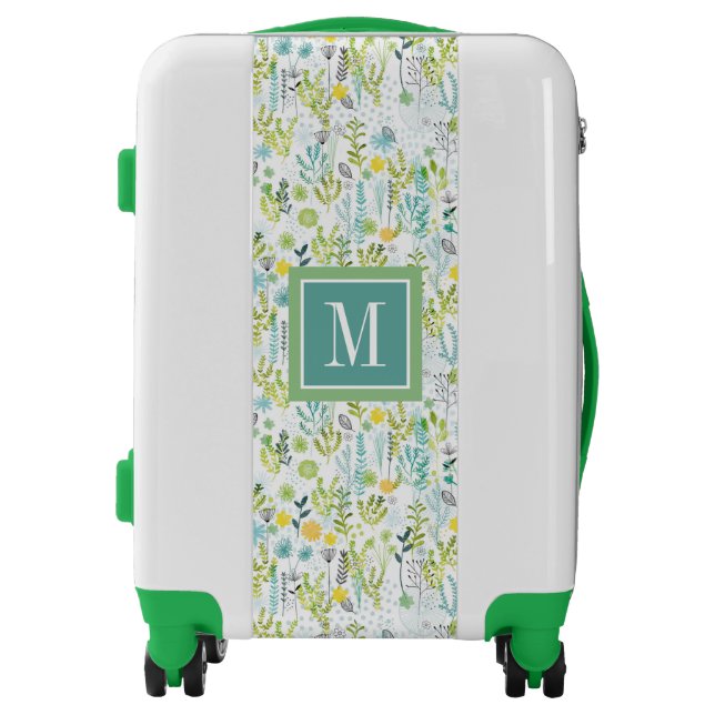 Monogram | Wild and Free Pattern Luggage (Front)