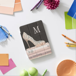 Monogram | Wild Apple | Elegant High Heel Fashion iPad Mini Cover