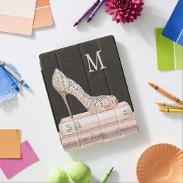 Monogram | Wild Apple | Elegant High Heel Fashion iPad Smart Cover