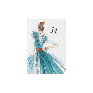 Monogram Wild Apple Haute Couture Fashion Passport Holder