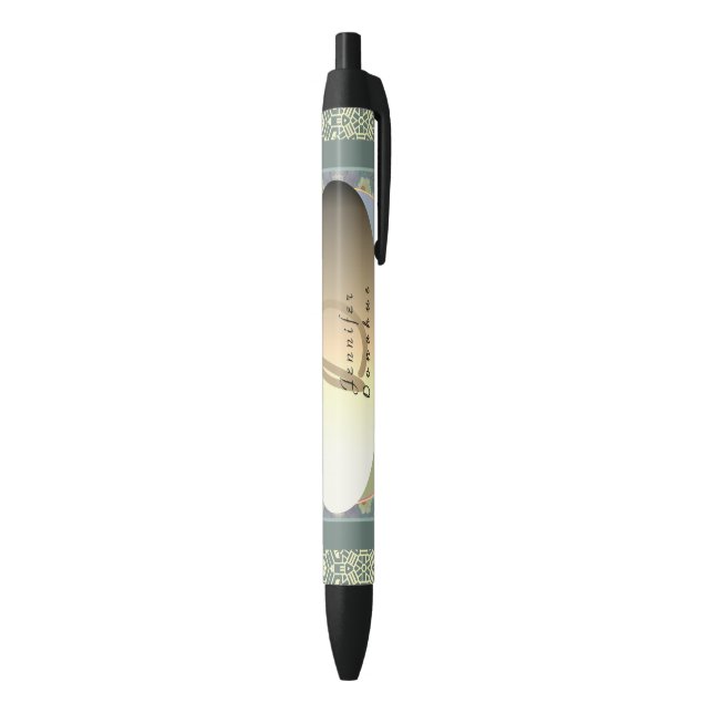 Monogram Wildflower  Pen (Bottom (Vertical))