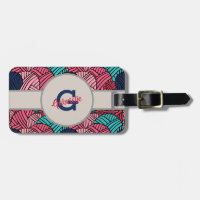 Monogram with Balls of Knitting Yarn - Travel