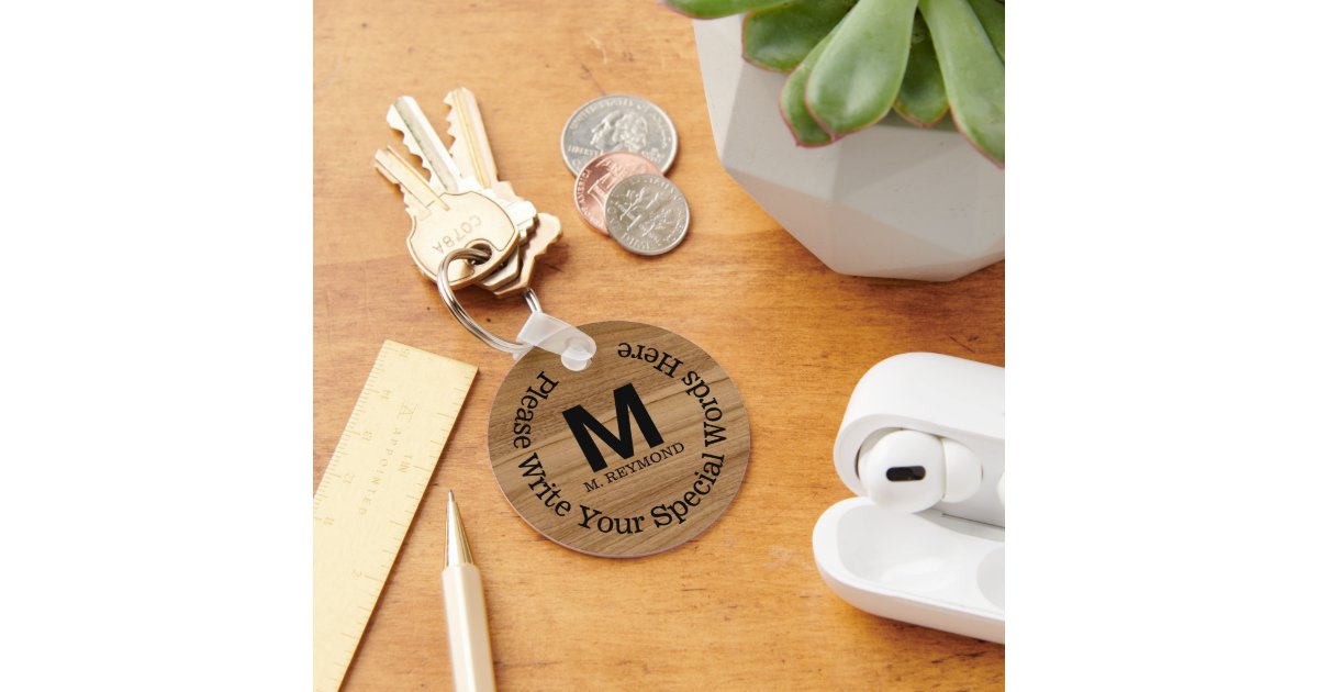 Custom Key Holder Monogram Key Holder/ Personalized Gift/ 