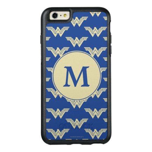 Monogram Wonder Woman Logo Pattern OtterBox iPhone 66s Plus Case