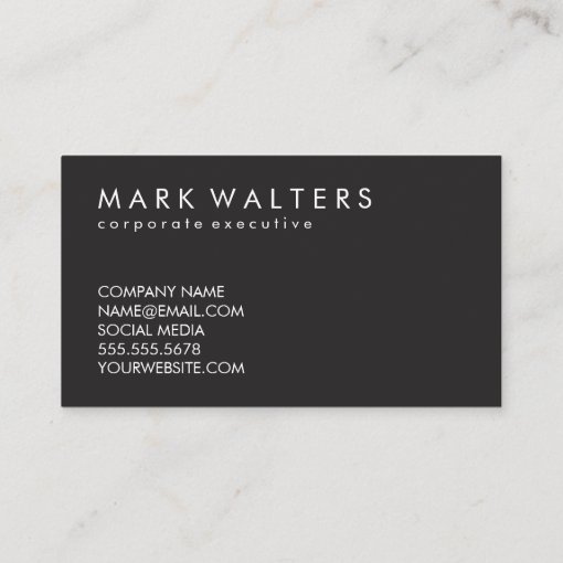 Monogram Wood Two Tone Business Card | Zazzle