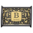 Monogram Woodland Holiday Serving Tray