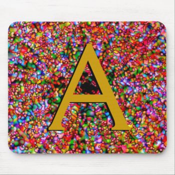 Monogram 'wormhole Bubbles' Mouse Pad by SpringArt2012 at Zazzle