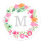 Monogram Wreath | Envelope Seal