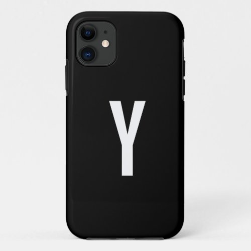 Monogram Y iPhone 11 Case