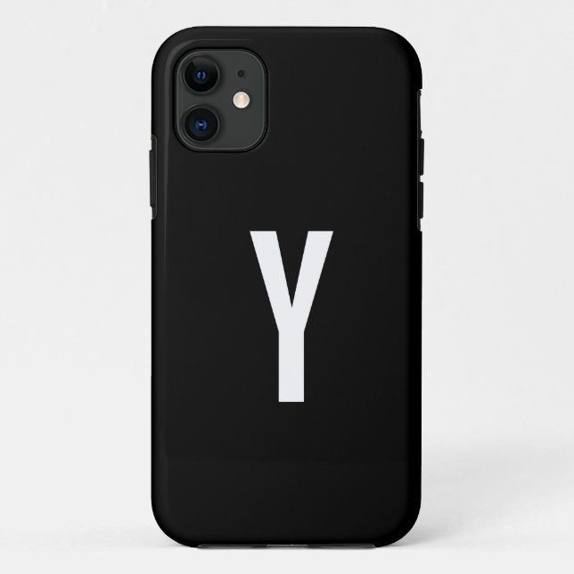 Monogram Y Case-Mate iPhone Case (Back)