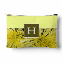 Monogram Yellow Chrysanthemum Flower