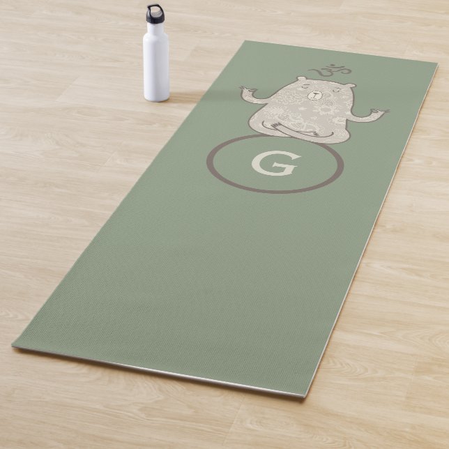 Monogram Yoga Bear Yoga Mat (In Situ)