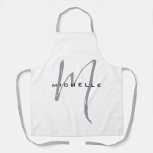 Monogram Your Name Special Gift Beloved Ones Apron